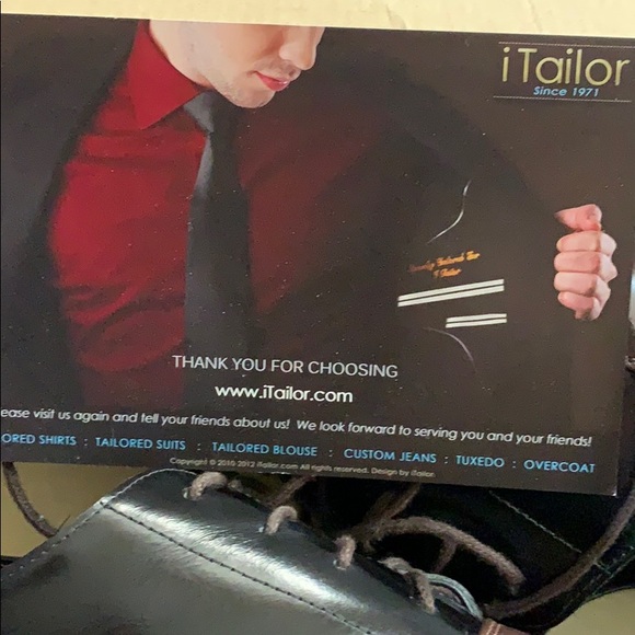 Custom made Square Toe two-tone Leather Shoes - Picture 7 of 7